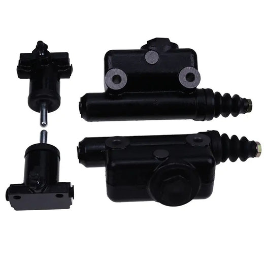 2 Pcs Brake Master L25419 & 2 Pcs Slave Cylinder A51976 G109413 for Case 450B 480 480B 480D 580 580B - KUDUPARTS