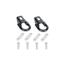 1 Pair Black Front Tow Hook M-18954-F15B for Ford F-150 2015-2024