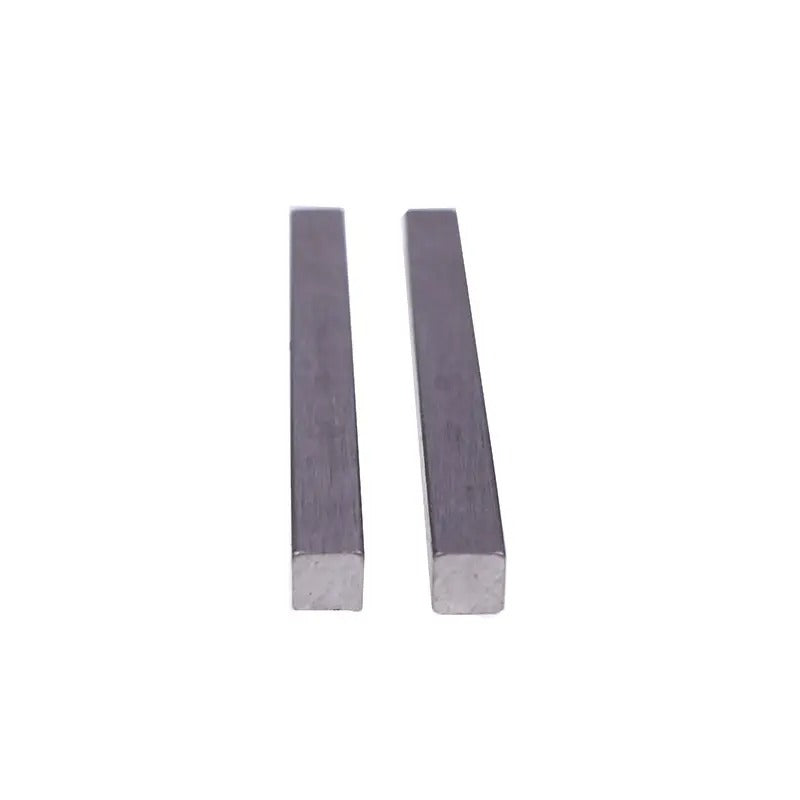 2 Pieces Rear Wheel Axle Square Key M82401 for John Deere LA100 LA105 LA110 LA115 LA120 LA125 LA130 LA135 LA140 - KUDUPARTS