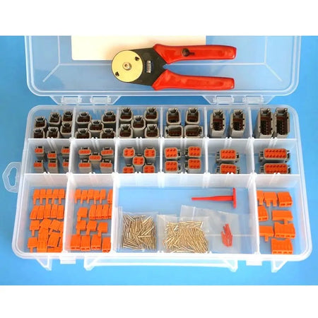 332 Pcs Deutsch DTM Professional Connector Kit & Tools - KUDUPARTS
