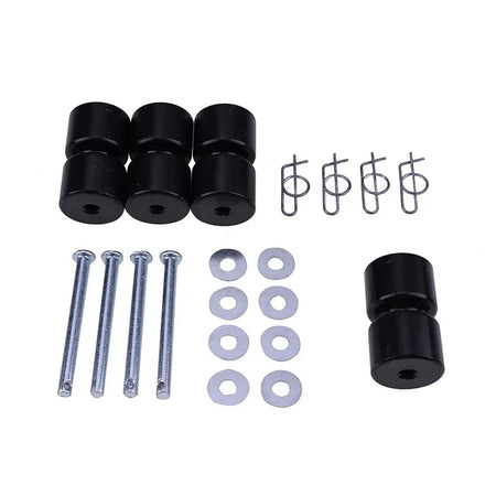 4 Pack Rollers Pins Washers Rings Kit GMNR925 for Gorilla Lift Assist - KUDUPARTS