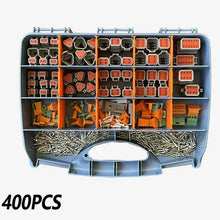 400 Pcs Deutsch DT Connector Plug Kit for 14-16 AWG Stamped Contacts Kit