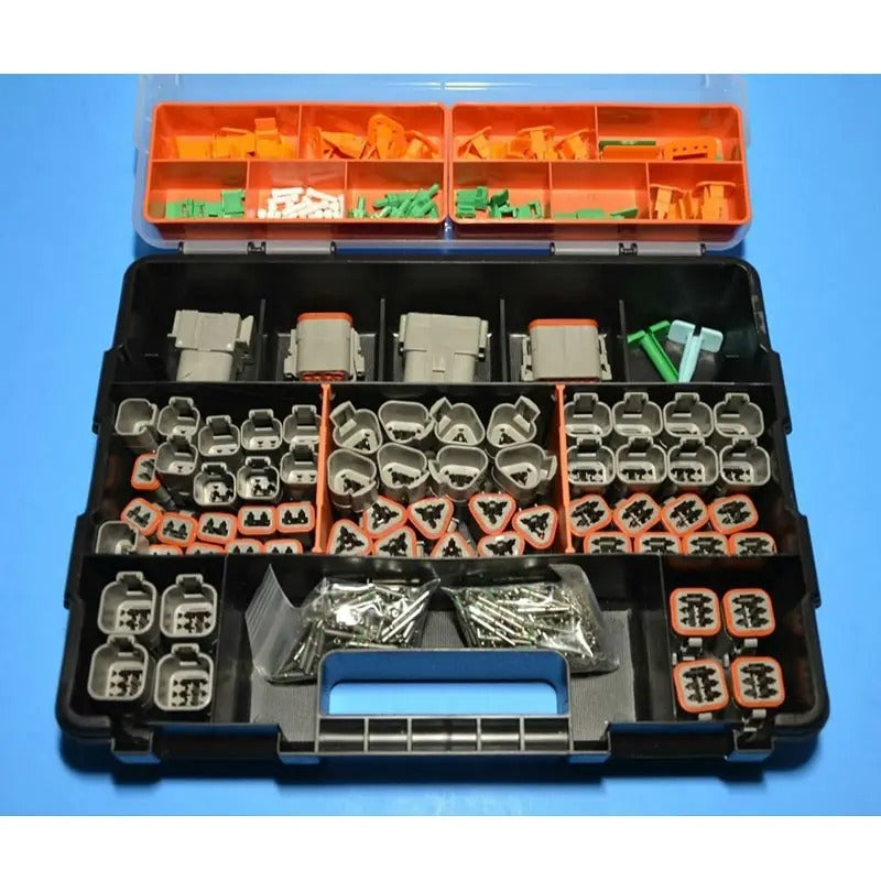 448 Pcs Deutsch DT Connector Kit for 14 AWG Solid Contacts Kit