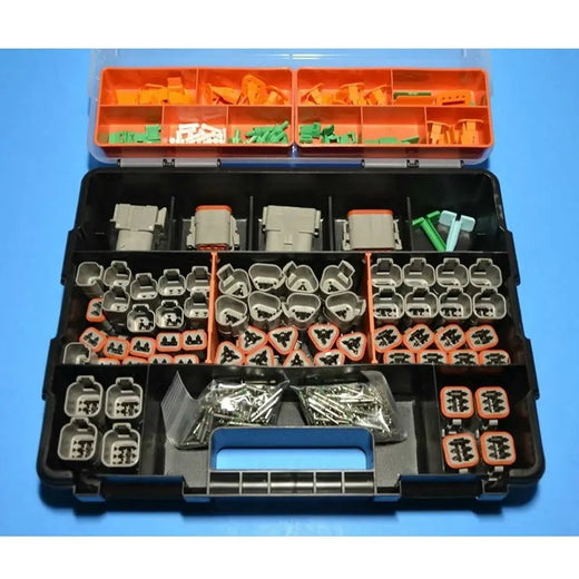 448 Pcs Deutsch DT Connector Kit for 14 AWG Solid Contacts Kit - KUDUPARTS