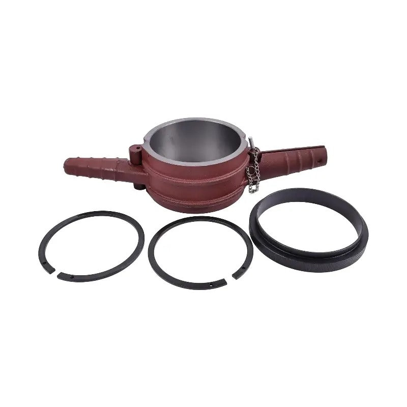5.4" Bore Piston Ring Compressor Tool & Adapter & Anti-Polishing Ring 5394454 for Cummins ISX15 QSX15 Caterpillar CAT 3400 C-15 3406 Engine - KUDUPARTS