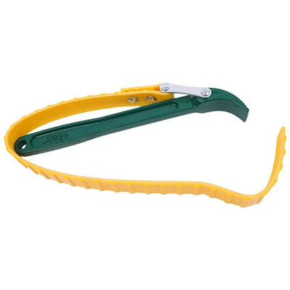 6.3" (160mm) Capacity Multi-Purpose Belt Strap Wrench 23" (585mm) Length Adjustable Strap and 12" (300mm) Steel Handle