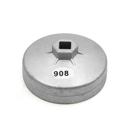 90mm 15 Flutes Oil Filter Cap Wrench Socket Remover Tool 908 for Auto Car