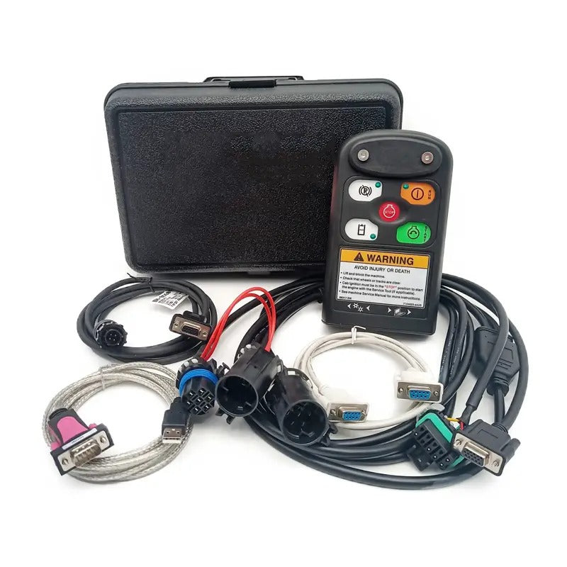 Kit d'outils de diagnostic, interface et câbles pour chargeuse compacte, excavatrice, tracteur et chariot télescopique Bobcat