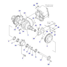 Drum Brake 3EB-21-25310 for Komatsu Forklift FD30H-12 FD30-14 FD28/30-12 FD30H-14 FD28/30