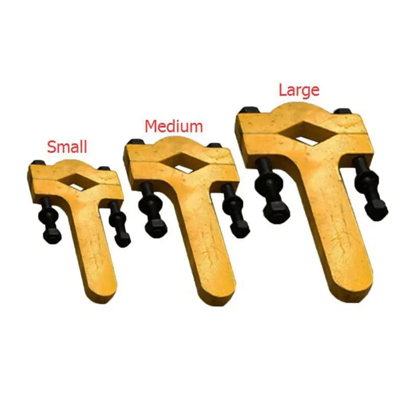 Clé spéciale pour vidange d'huile d'excavatrice compatible avec les marques Caterpillar, CAT, Komatsu, Kobelco, Hitachi, Volvo, Doosan et Daewoo.