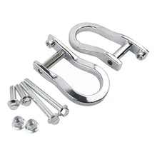 Pair Chrome Tow Hook 84072462 for GMC Vehicle 2007-2019 Sierra