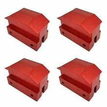 Set of 4 Jack Lifting Pad Anodized Aluminum JACKPAD08-RD-4 for 6th Generation Chevrolet Camaro 16-18