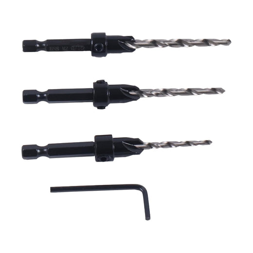 Aftermarket Milwaukee 48-13-5003 3 Pieces Countersink Drill Bit Set - KUDUPARTS