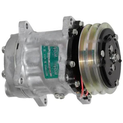 12V 2PK 125mm SD7H13 A/C Compressor VOE14525502 for Volvo Excavator ECR58 ECR88 EC55C EC60E ECR58 EW60C