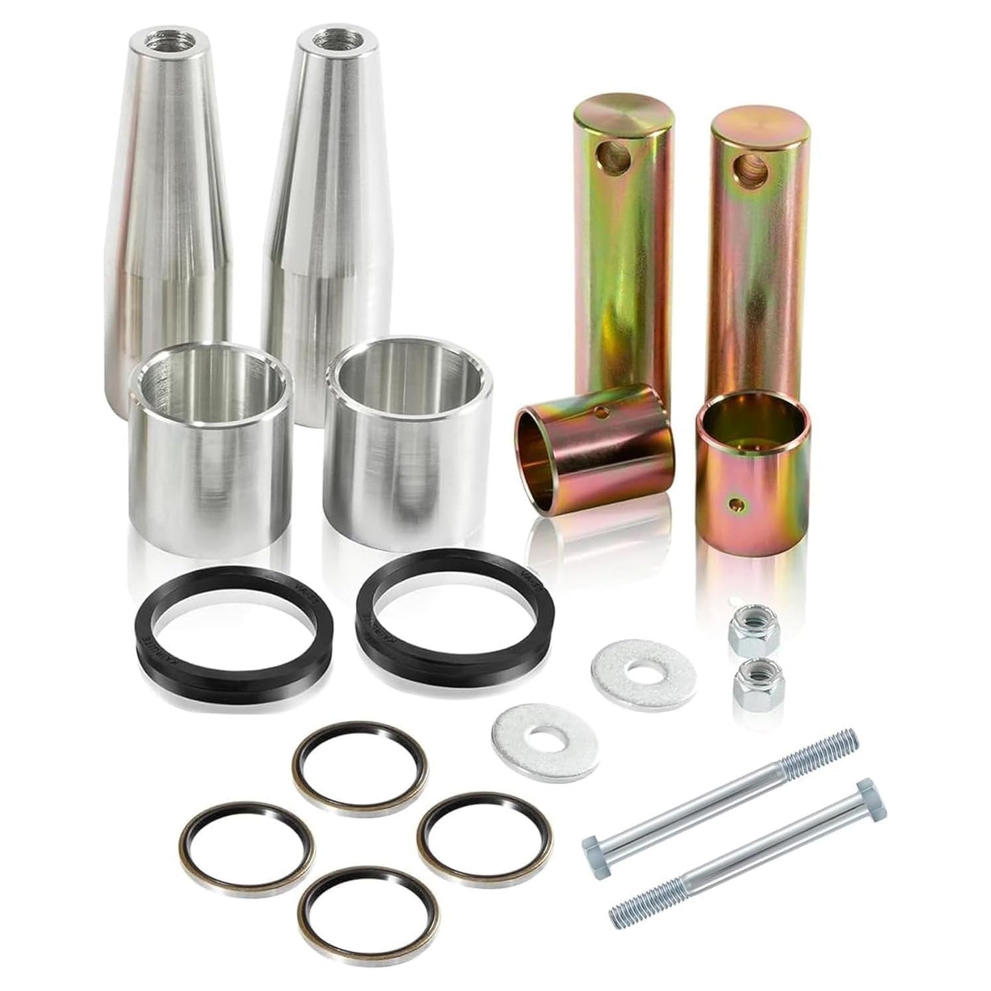 Pin and Bushing Kit for Bobcat S220 S250 S300 S330 A300 T250 T300 T320 Skid Steer Loader Bucket Lower Upper