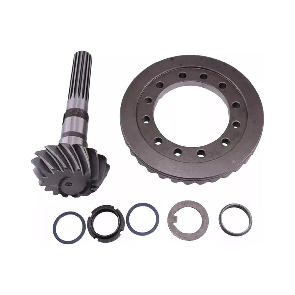 Ring and Pinion Gear Set 294189A1 for CASE Loader 580SL 580SM - KUDUPARTS