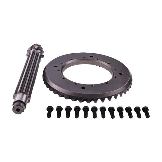 Ring Gear and Pinion Set A51990 A168547 for CASE Backhoe Loader 480D 480LL 480C 580C 580D 580SD - KUDUPARTS