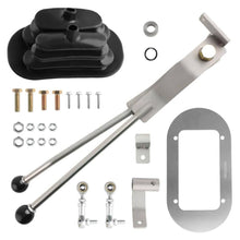 Stainless Twin-Stick Shifter With Boot NP205GM8 for GM NP205 8-Bolt Transfer Case