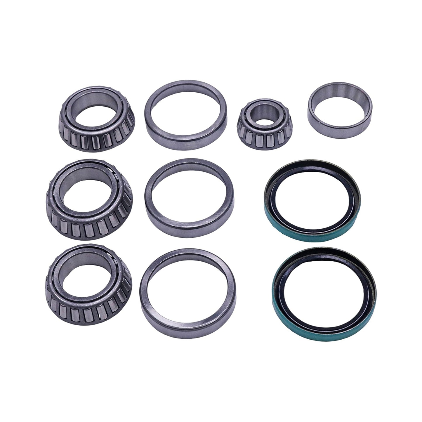 Kit de cojinetes LM67048 LM67010 LM11949 LM11910 19745 para ejes de cubo de rueda de remolque