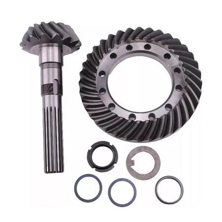 Ring and Pinion Gear Set 294189A1 for CASE Loader 580SL 580SM - KUDUPARTS
