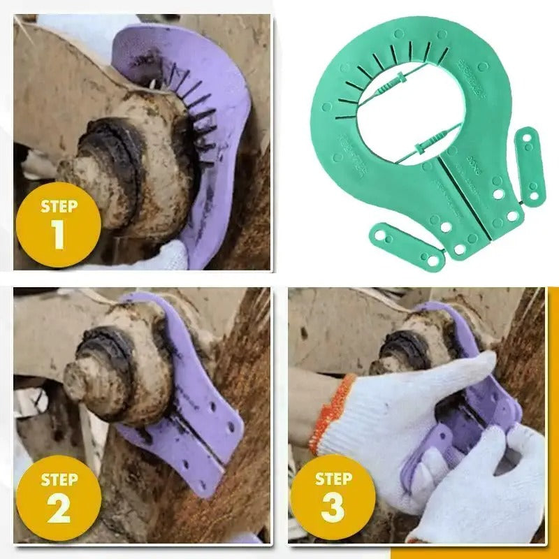 1 Set Non-dismantling Shaft Gasket Thick Rubber Plastic Gasket for Excavator Loader Bulldozer Forklift