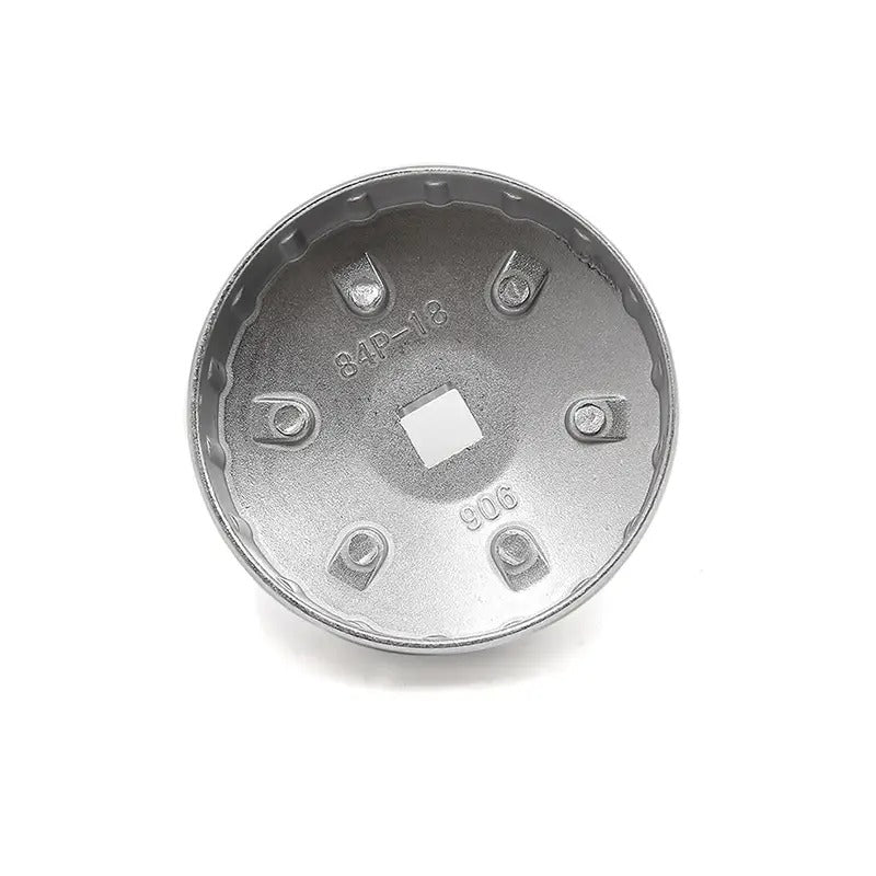 84mm 18 Flutes Oil Filter Cap Wrench Socket Removal Tool 906 for Auto Car - KUDUPARTS