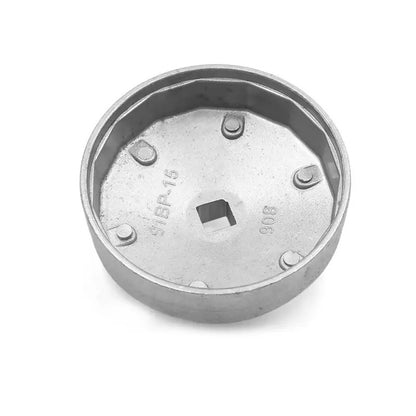 90mm 15 Flutes Oil Filter Cap Wrench Socket Remover Tool 908 for Auto Car