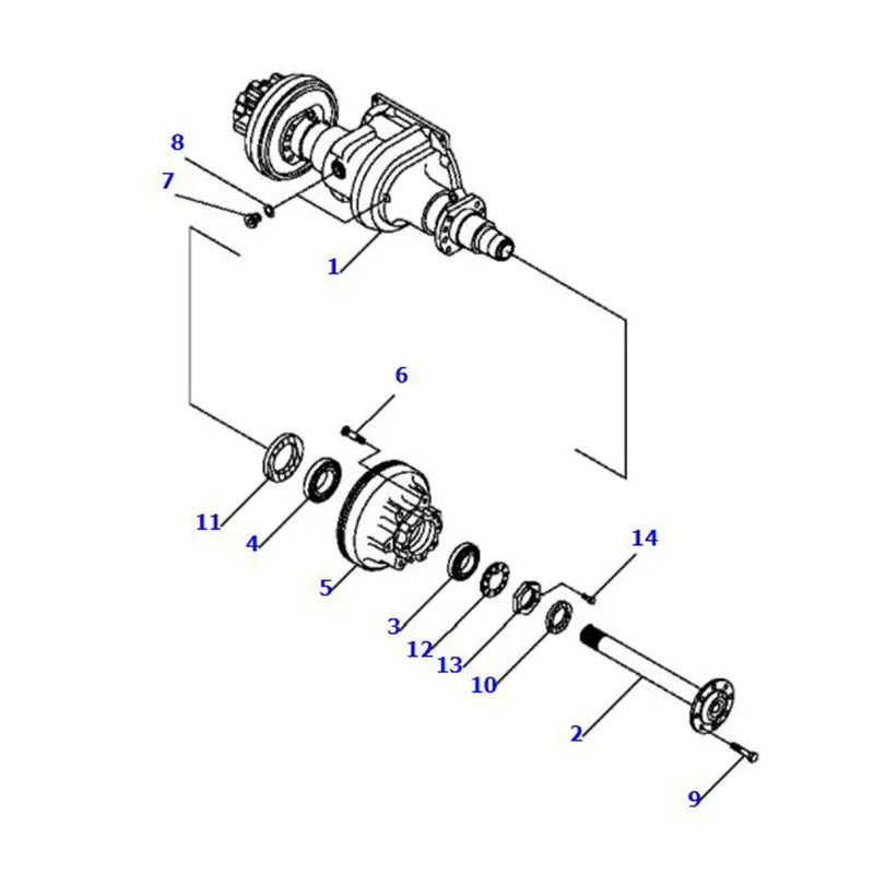 Brake Drum 3EB-21-52320 for Nissan K21 K25 Komatsu 4D98E 4D94LE Engine Forklift FFD20-16 FD20-16 FD20HH-16 FG25-16 FG25H-16