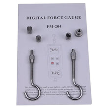 FM-204-100K 980N 100kgf 220Lbf Digital Force Gauge Push Pull Gauge Dynamometer Peak Track Mode 0.5% Accuracy