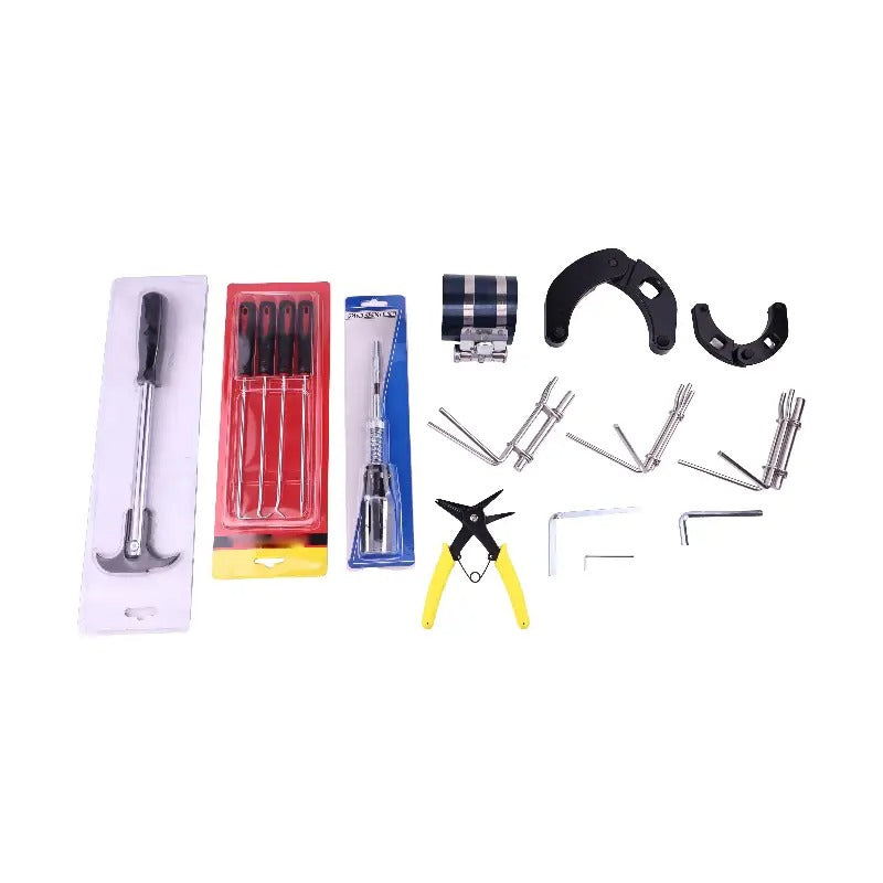 Hydraulic Cylinder Repair Tool Kit for Skid Steer Loader Backhoe