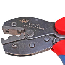 220mm Industrial Grade Ratcheting Crimper Crimping Tool LY-07FL for Flag Right Angle Terminals