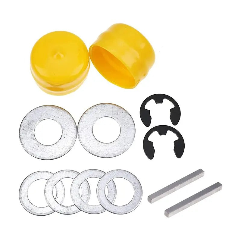 Rear Wheel Key & Hardware Kit M82401 M143338 R27434 M123254 for John Deere Tractor L100 L105 L107 L108 L110 L111 L118 L120 L130 - KUDUPARTS