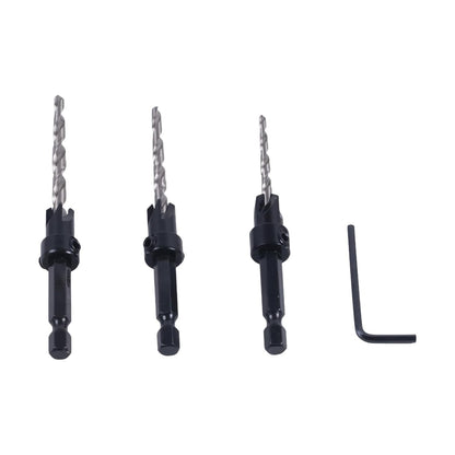 Aftermarket Milwaukee 48-13-5003 3 Pieces Countersink Drill Bit Set