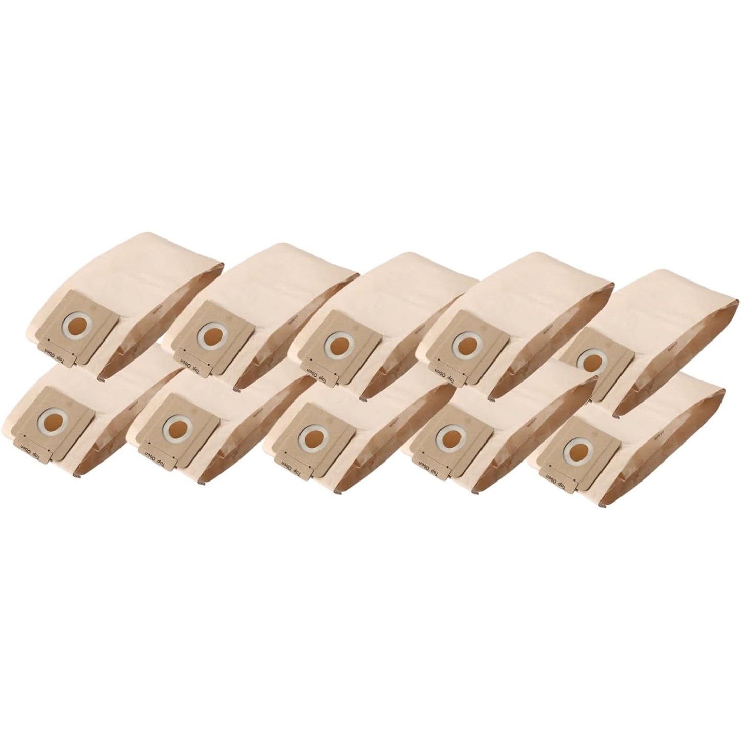 10 Pieces Filter Bag 6.904-333.0 for Karcher Vacuum Cleaner T 7/1 T 9/1 Bp T 10/1