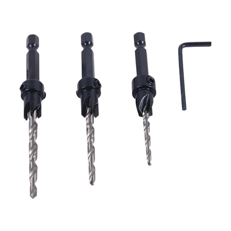 Aftermarket Milwaukee 48-13-5003 3 Pieces Countersink Drill Bit Set - KUDUPARTS