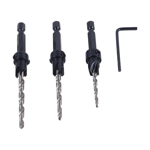 Aftermarket Milwaukee 48-13-5003 3 Pieces Countersink Drill Bit Set - KUDUPARTS