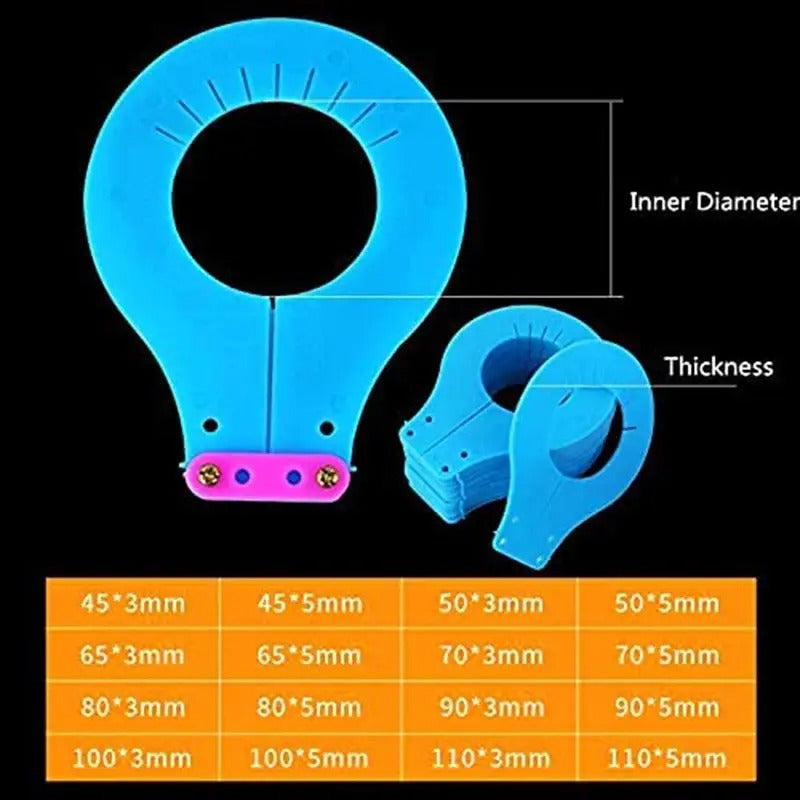 1 Set Non-dismantling Shaft Gasket Thick Rubber Plastic Gasket for Excavator Loader Bulldozer Forklift - KUDUPARTS