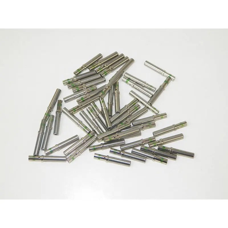 100 Pcs Size 16 14 AWG Aftermarket Deutsch 0462-209-16141 Socket Terminals Nickel Plated Female for Excavator Bulldozer Vibratory Roller - KUDUPARTS