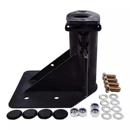 12" Wheel RV Camper Adapter to Gooseneck Ball Conversion Kit