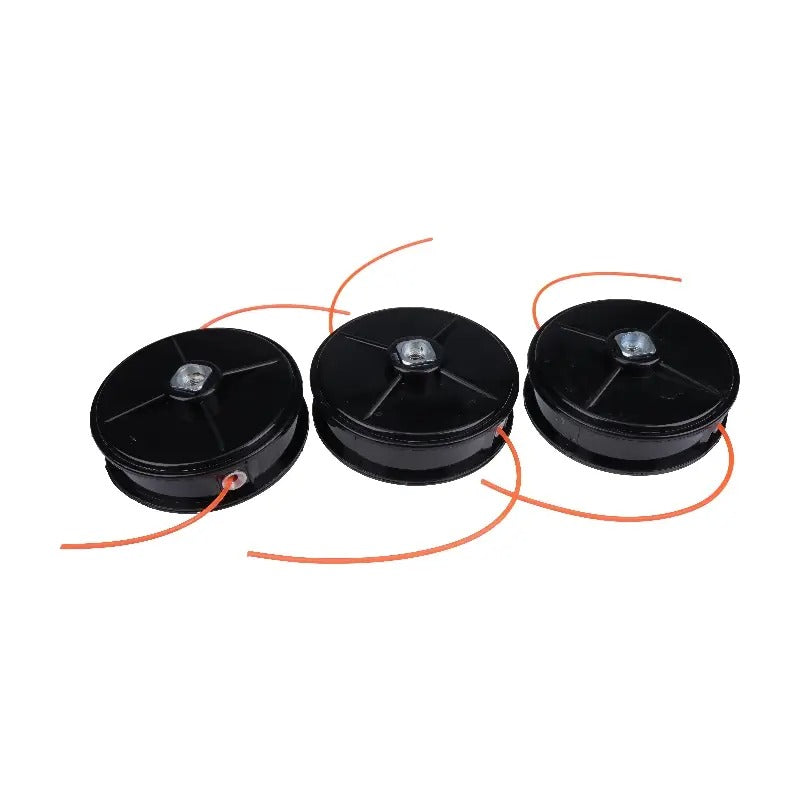 3 Pieces Trimmer Head 21560070 for Echomatic Trimmer DSRM-2600 DSRM-2600U DSRM-2100 - KUDUPARTS