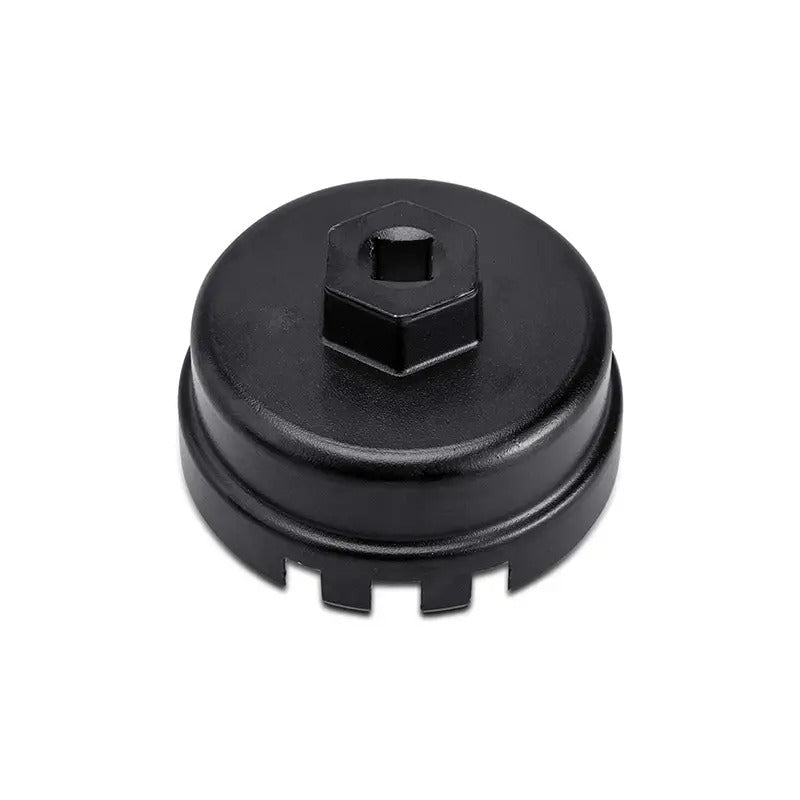 64mm 14 Flutes Oil Filter Cap Wrench Cup Socket Remover Tool for Toyota Lexus Scion - KUDUPARTS