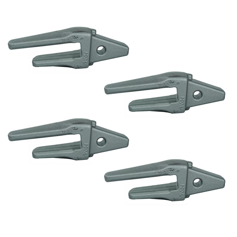 4PCS Bucket Tooth Adapter 2713-1222 for Komatsu Doosan Daewoo Excavator Solar 130LC-V 130W-V(1) 130W-V(2) - KUDUPARTS