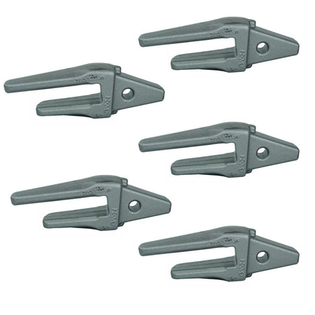 5PCS Bucket Tooth Adapter 2713-1222 for Komatsu Doosan Daewoo Excavator Solar 130LC-V 130W-V(1) 130W-V(2) - KUDUPARTS