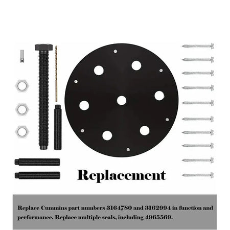 Rear Seal Wear Sleeve Installer Remover Tool 3164780 for Cummins Engine ISX15 ISX12 QSX - KUDUPARTS