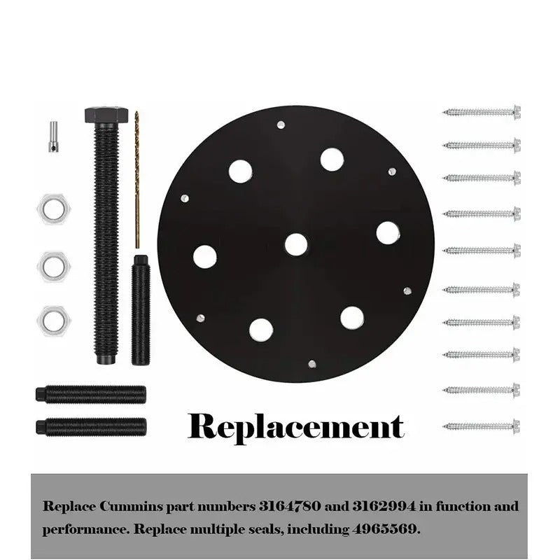 Rear Seal Wear Sleeve Installer Remover Tool 3164780 for Cummins Engine ISX15 ISX12 QSX - KUDUPARTS