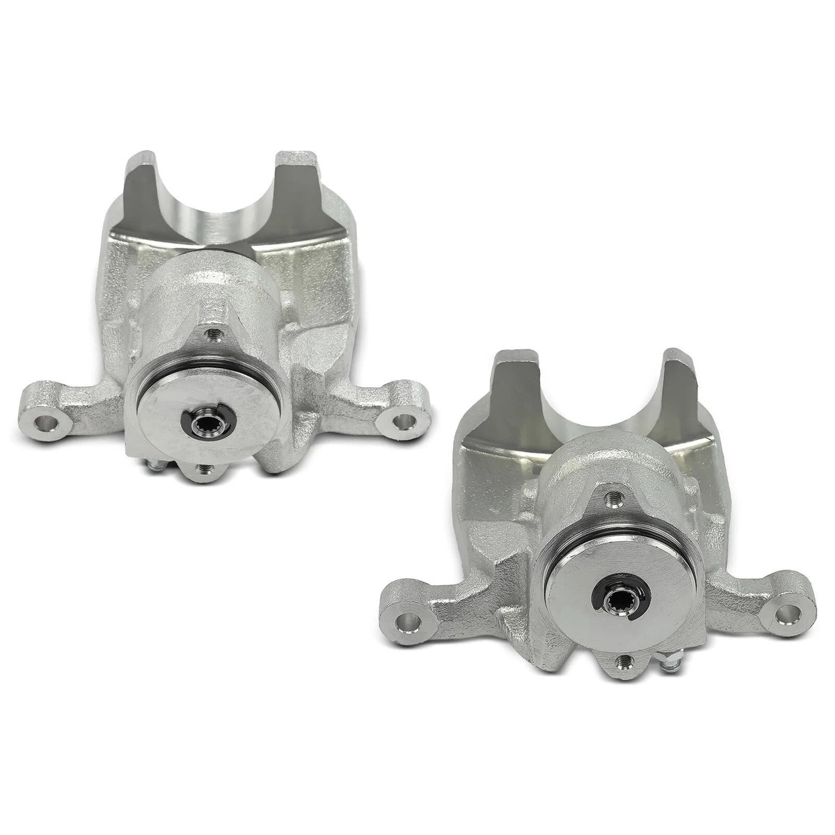 Left & Right Brake Caliper LR027128 LR027126 for 2012-2017 Land Rover Range Rover Evoque - KUDUPARTS
