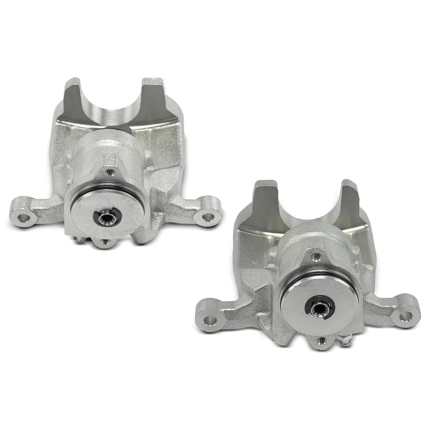 Left & Right Brake Caliper LR027128 LR027126 for 2012-2017 Land Rover Range Rover Evoque