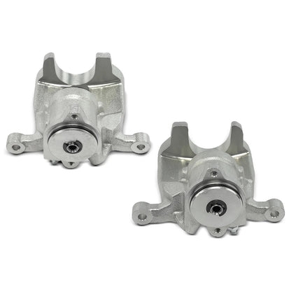 Left & Right Brake Caliper LR027128 LR027126 for 2012-2017 Land Rover Range Rover Evoque