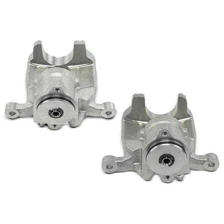 Left & Right Brake Caliper LR027128 LR027126 for 2012-2017 Land Rover Range Rover Evoque - KUDUPARTS