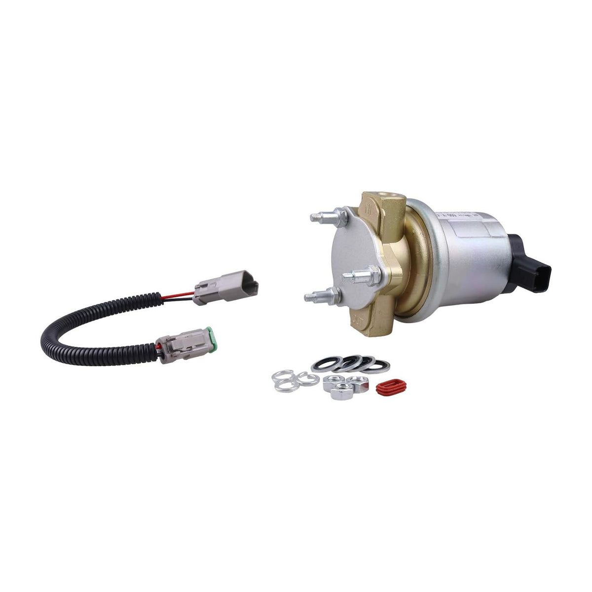 24V Fuel Transfer Pump Kit 87585338 J990106 for Cummins QSB5.9 6B 5.9L Engine CASE CX210 CX240 CX290 New Holland RG170.B(Ship to US Only.) - KUDUPARTS